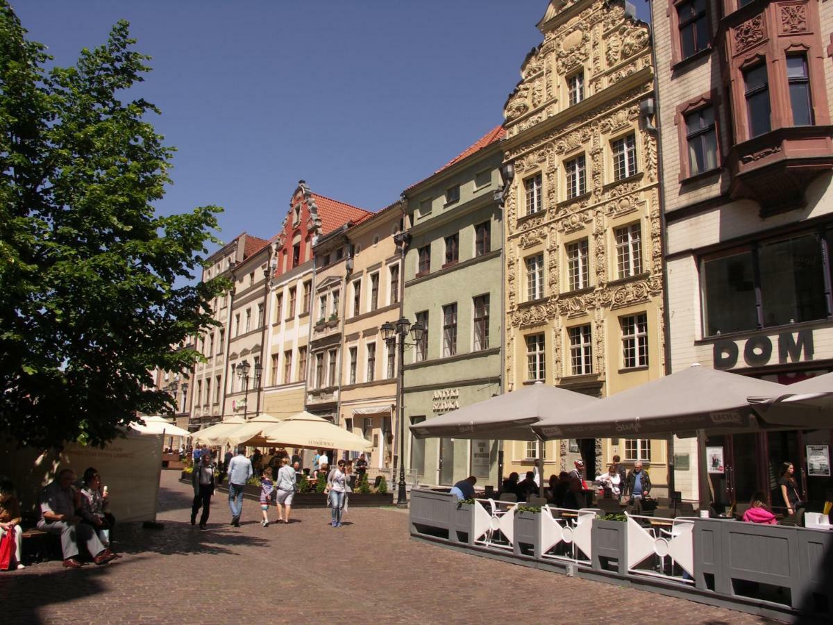 Apartament Rynek Staromiejski Apartment Torun Bagian luar foto